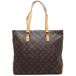 Brown Canvas Louis Vuitton Mezzo