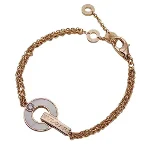 Gold Rose Gold Bvlgari Bracelet