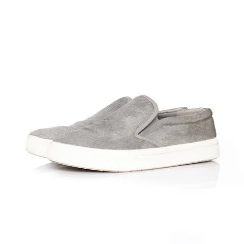 Grey Canvas Vince Sneakers