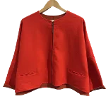 Orange Wool Fabiana Filippi Jacket