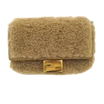 Brown Canvas Fendi Baguette Mamma