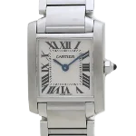 Silver Metal Cartier Watch