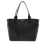 Black Leather Loewe Tote