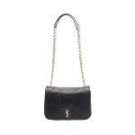 Black Leather Yves Saint Laurent Shoulder Bag