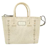 Beige Canvas Jimmy Choo Tote