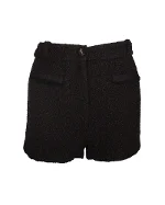 Black Wool Ba&sh Shorts
