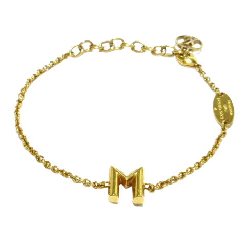 Gold Metal Louis Vuitton Bracelet