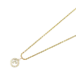 Gold Metal Chopard Necklace