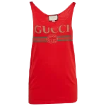 Red Fabric Gucci Top