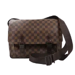 Brown Leather Louis Vuitton Reporter Melville