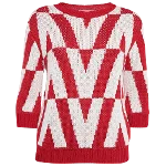 Red Knit Valentino Sweater