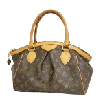 Brown Canvas Louis Vuitton Tivoli