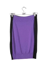 Purple Wool Sonia Rykiel Skirt