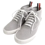 Grey Canvas Thom Browne Sneakers