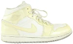 White Fabric Nike Sneakers