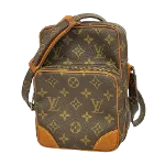 Brown Fabric Louis Vuitton Amazone