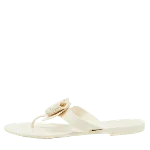 White Fabric Salvatore Ferragamo Sandals