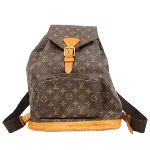 Brown Canvas Louis Vuitton Montsouris