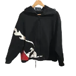 Black Fabric Prada Sweatshirt