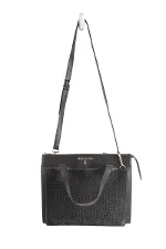 Black Leather Patrizia Pepe Handbag