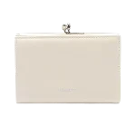 White Leather Jil Sander Wallet