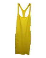 Yellow Viscose Dsquared2 Dress