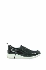 Black Polyester Marc Cain Sneakers