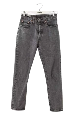 Grey Cotton Levi's Jeans