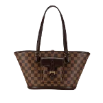 Brown Canvas Louis Vuitton Manosque