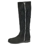 Black Suede Le Silla Boots