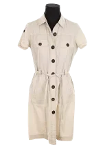 Beige Cotton Gerard Darel Dress