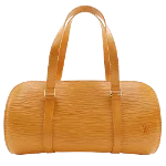 Orange Leather Louis Vuitton Soufflot