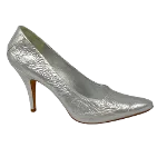 Silver Leather Maison Margiela Heels