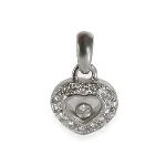 Silver White Gold Chopard Charm