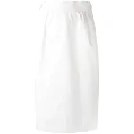 White Cotton Yves Saint Laurent Skirt