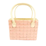 Pink Plastic Chanel Handbag