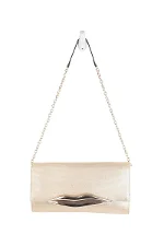 Gold Leather Diane Von Furstenberg Handbag