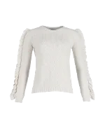 White Cotton Max Mara Sweaters