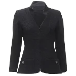 Black Wool Chanel Jacket