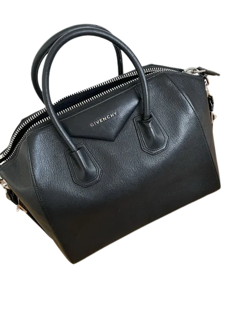 Black Leather Givenchy Handbag