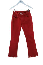 Red Cotton Pinko Jeans