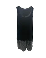 Black Cotton SACAI Dress