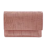 Pink Leather Loewe Wallet