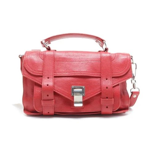 Red Leather Proenza Schouler Handbag