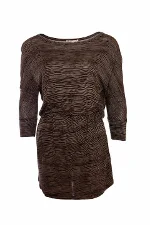 Brown Fabric Joie Dress