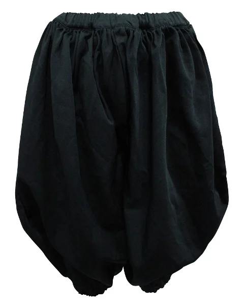 Black Polyester Comme des Garçons Pants
