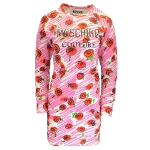 Pink Cotton Moschino Dress