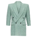 Green Wool Yves Saint Laurent Blazer