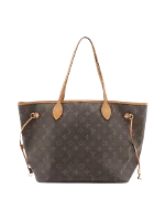 Brown Canvas Louis Vuitton Neverfull