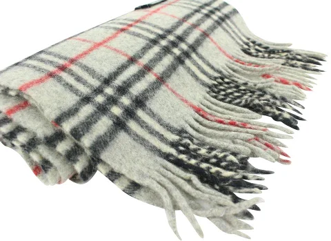 Multicolor Wool Burberry Scarf